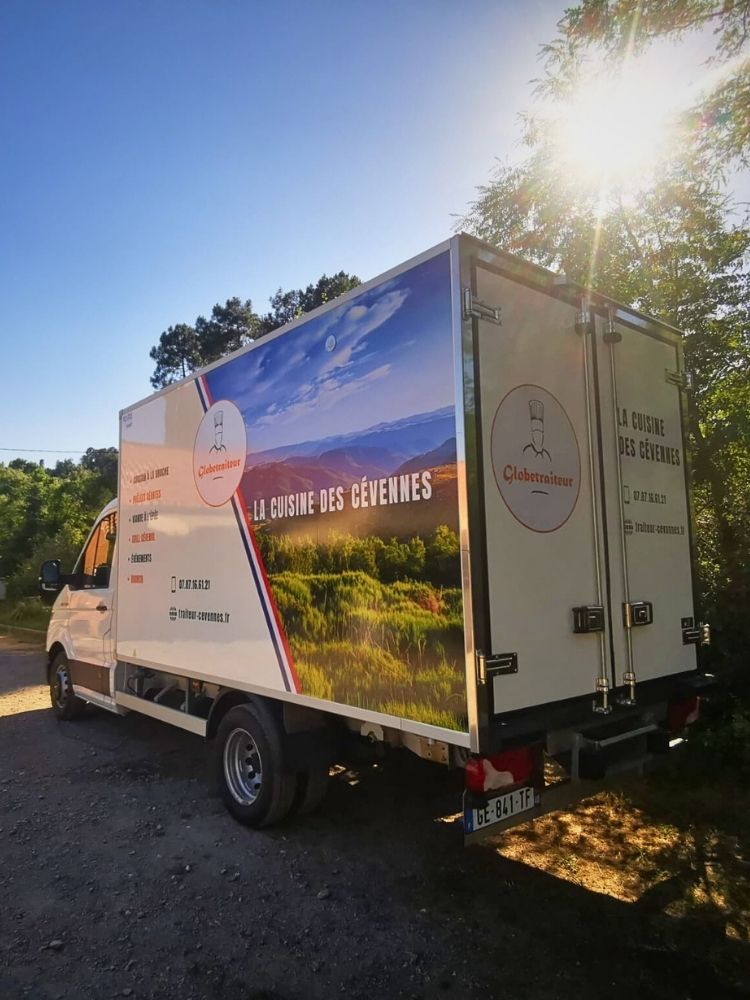 Flocage sur Camion frigo