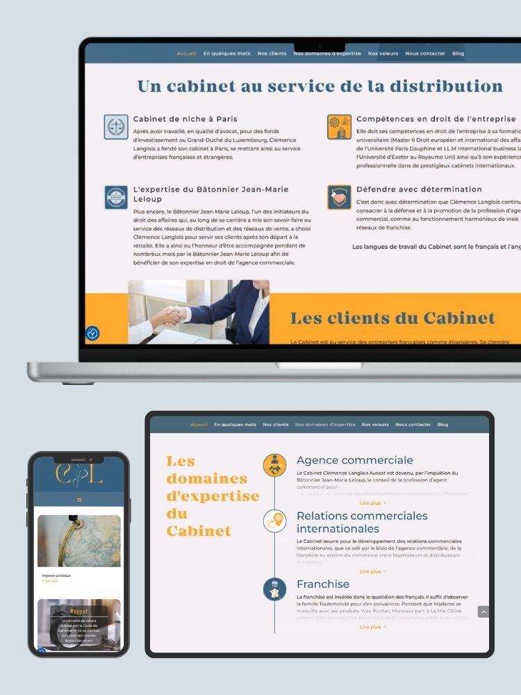 Site internet avocat