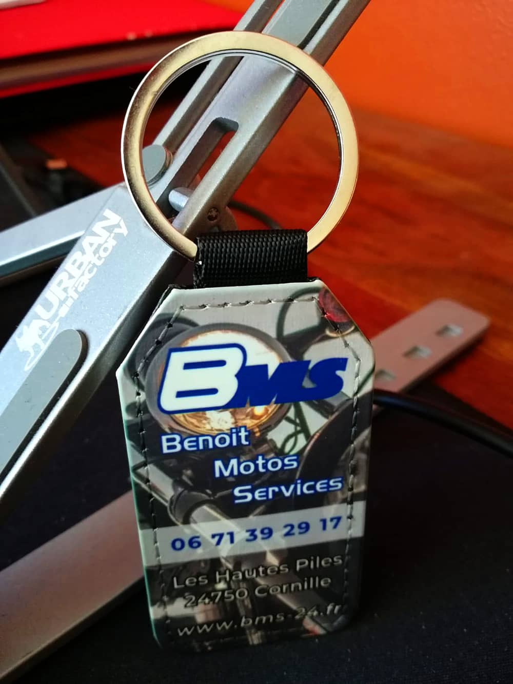 Porte clé - simili cuir – Image 4