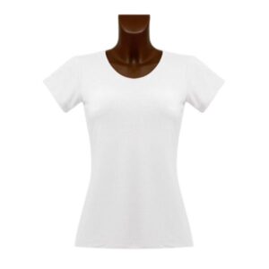 T-shirt touché coton - Femme